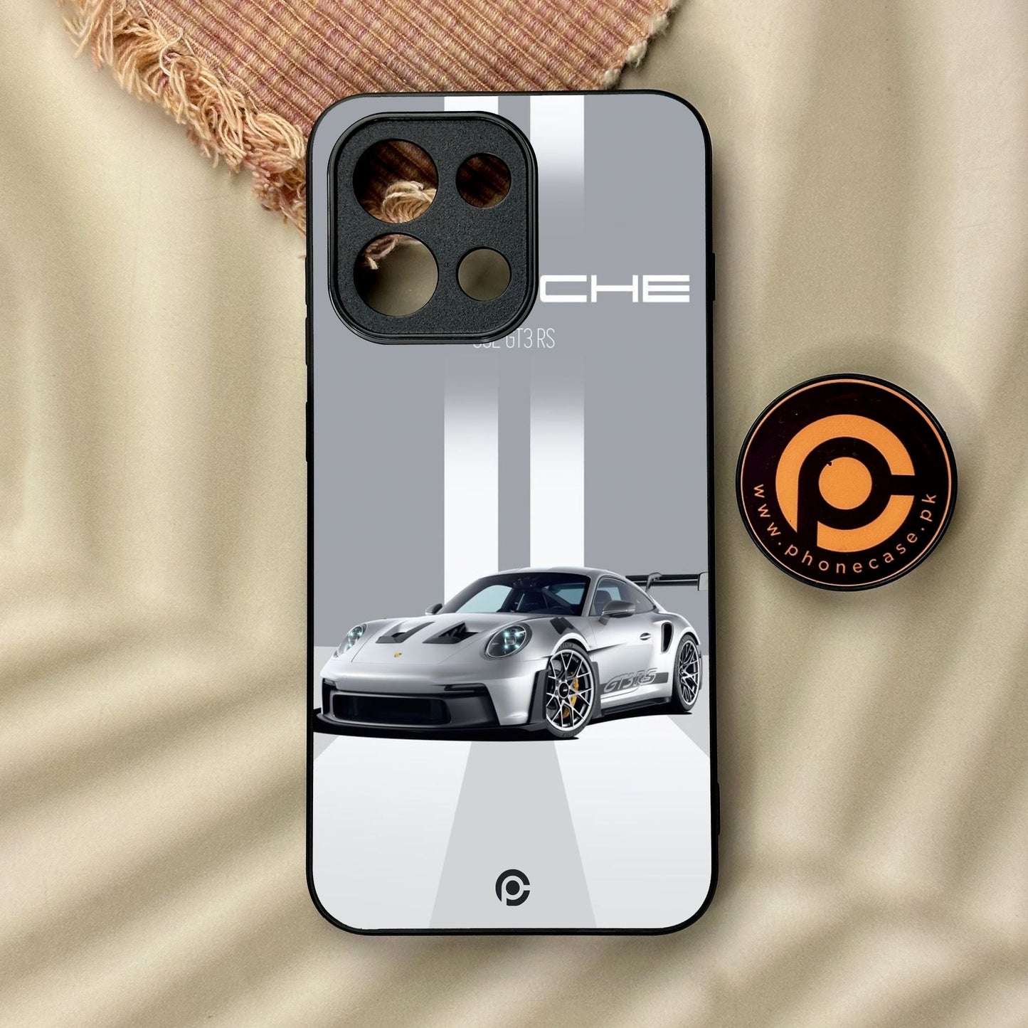 OnePlus 13s - Porsche Gt3 Rs Thrill - Premium Metal Printed Soft Bumper Shock Proof Case