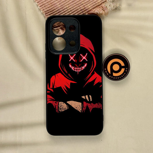 Xiaomi Redmi 15C - Anonymous 2.0 Design 5 - Premium Metal Printed Soft Bumper Shock Proof Case