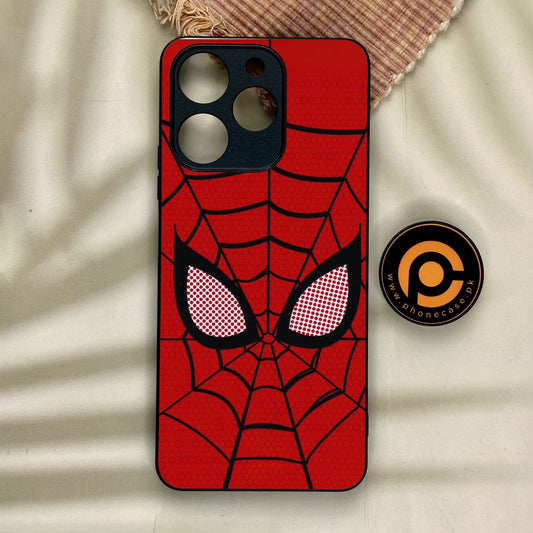 Realme Note 70 - Web Of Heroism - Premium Metal Printed Soft Bumper Shock Proof Case