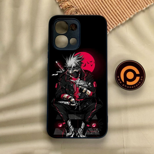 Oppo A6 Pro - Anime Series Design 9 - Premium Metal Printed Soft Bumper Shock Proof Case