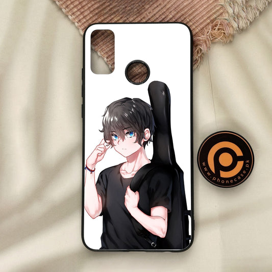 Honor 9X Lite - Anime Series Design 2 - Premium Metal Printed Soft Bumper Shock Proof Case