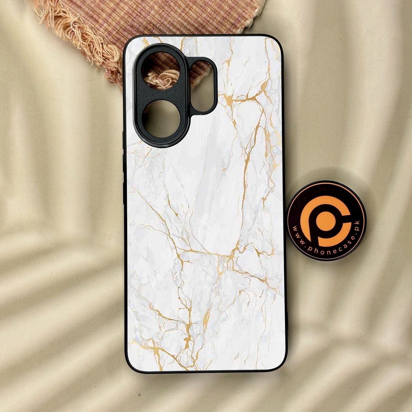 Vivo V60 - White Design 8 - Premium Metal Printed Soft Bumper Shock Proof Case