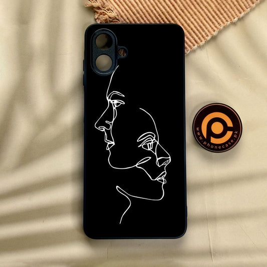 Samsung Galaxy A07 - Girls Design 5 - Premium Metal Printed Soft Bumper Shock Proof Case