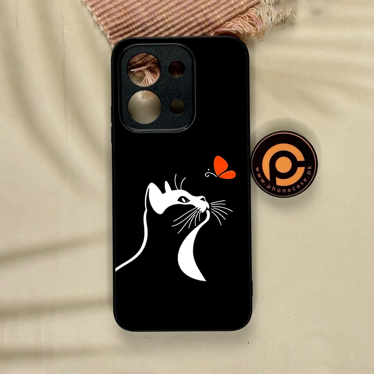 Xiaomi Redmi 15C - Minimalistic Design 3 - Premium Metal Printed Soft Bumper Shock Proof Case