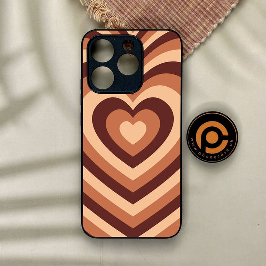 Realme 15T - Heartbeat Design 2 - Premium Metal Printed Soft Bumper Shock Proof Case