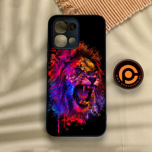 Oppo A6 Pro - Tiger 2.0 Design 5 - Premium Metal Printed Soft Bumper Shock Proof Case