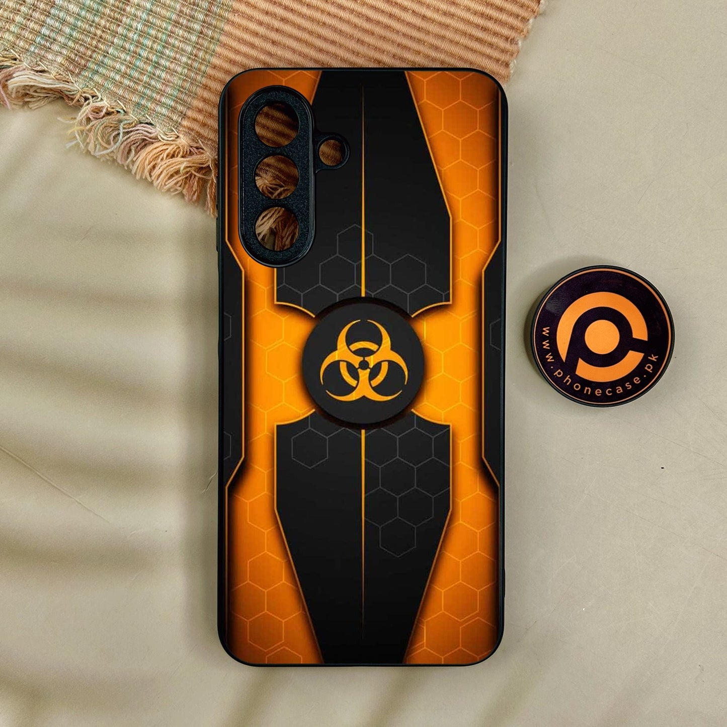 Samsung Galaxy A17 - Biohazard Design 2 - Premium Metal Printed Soft Bumper Shock Proof Case