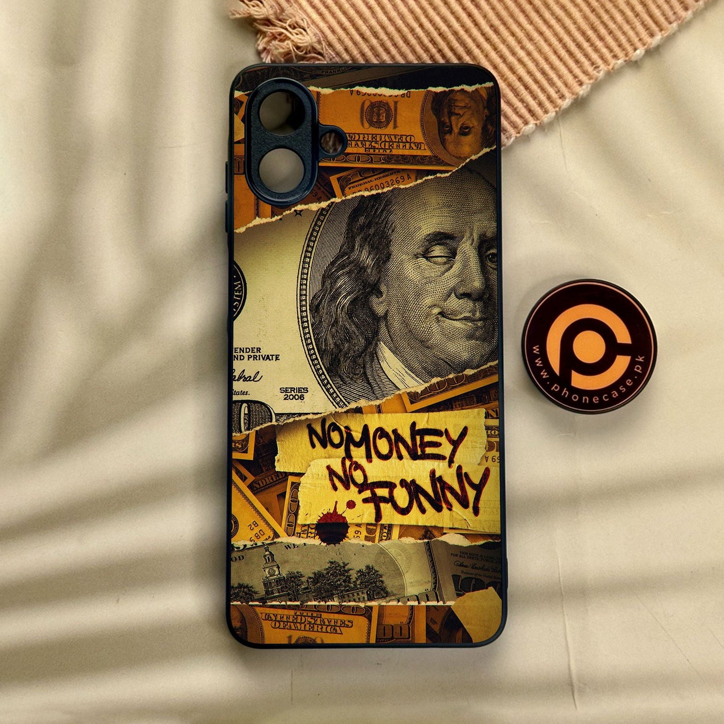 Samsung Galaxy A07 - Dollar Design 1 - Premium Metal Printed Soft Bumper Shock Proof Case