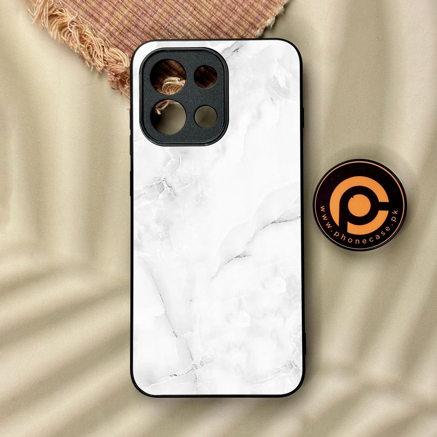 OnePlus 13T - White Design 5 - Premium Metal Printed Soft Bumper Shock Proof Case