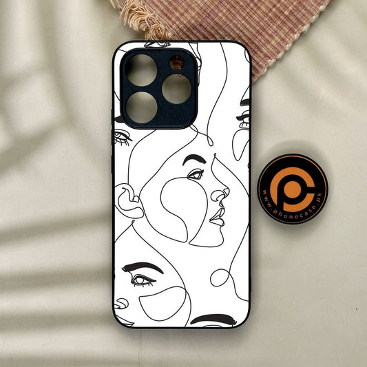 Realme 15T - Girls Design 7 - Premium Metal Printed Soft Bumper Shock Proof Case