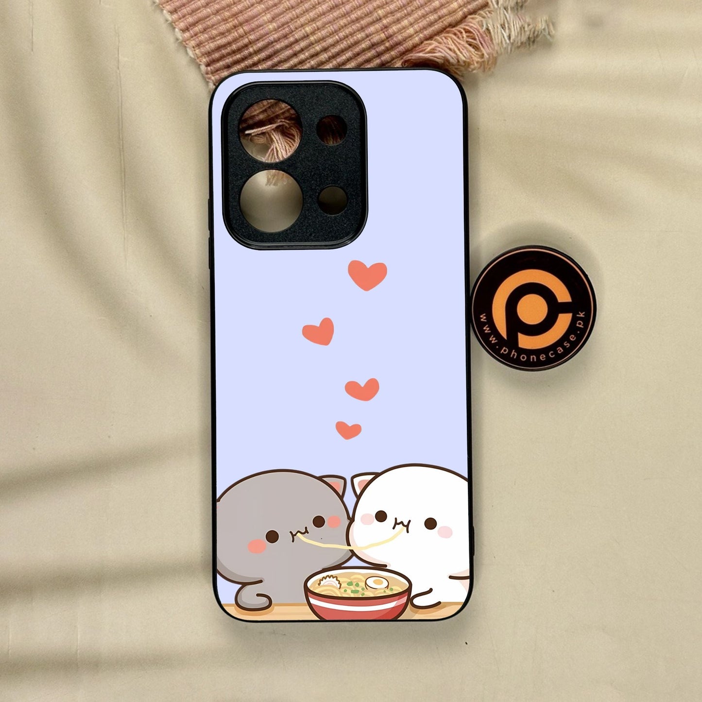 Xiaomi Redmi 15C - Cute Bubu Dudu Design 10 - Premium Metal Printed Soft Bumper Shock Proof Case