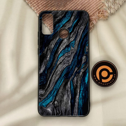 Honor 9X Lite - Liquid Marble Design 8 - Premium Metal Printed Soft Bumper Shock Proof Case