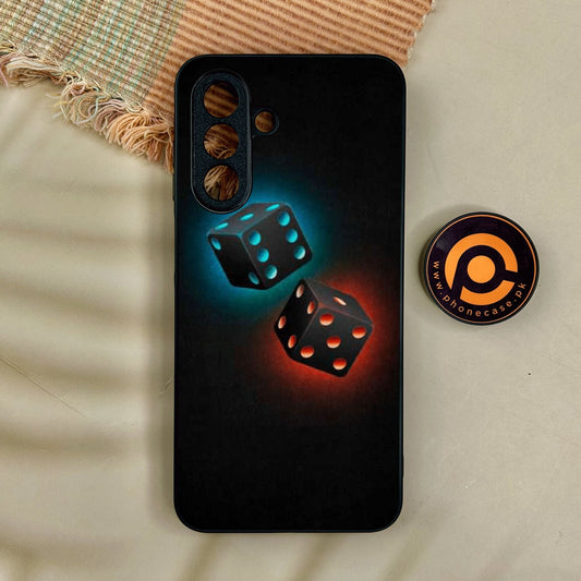 Samsung Galaxy A17 - Black Art Design 4 - Premium Metal Printed Soft Bumper Shock Proof Case