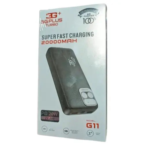 Airox 3G Plus Turbo 22.5W Super Fast Charging 20000mAh Power Bank