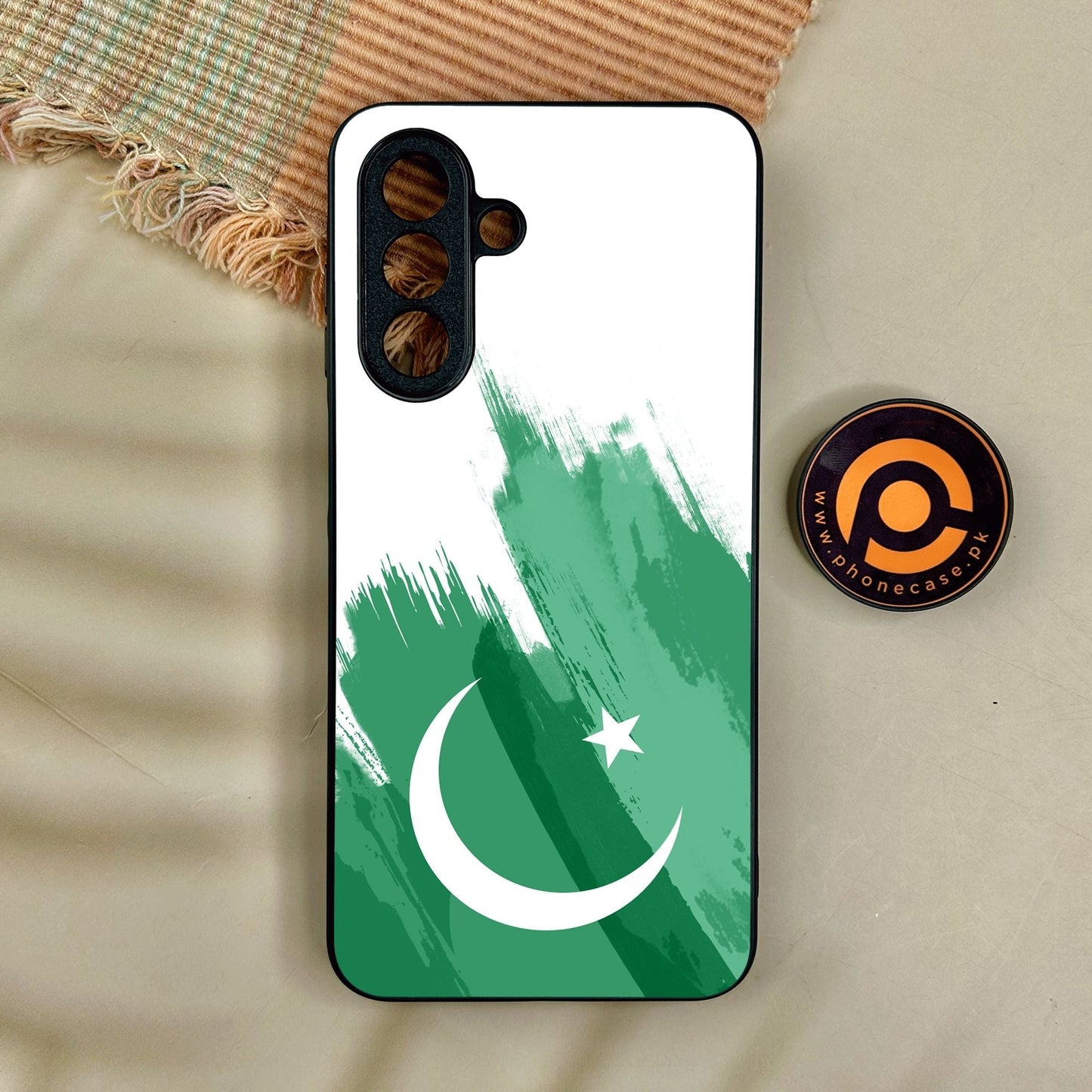 Samsung Galaxy A17 - Pakistan Design 8 - Premium Metal Printed Soft Bumper Shock Proof Case