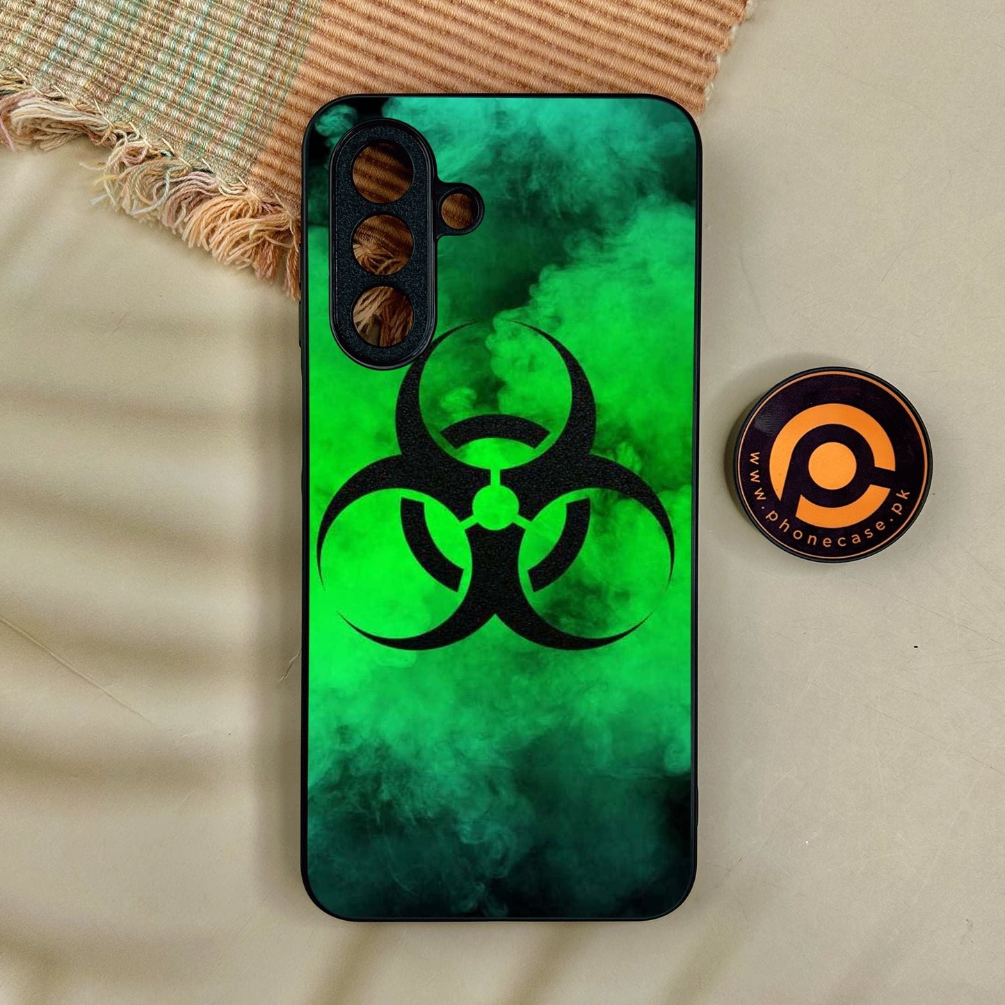 Samsung Galaxy A17 - Biohazard Design 7 - Premium Metal Printed Soft Bumper Shock Proof Case