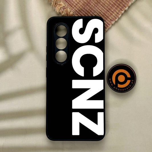 Itel S25 - Scnz - Premium Metal Printed Soft Bumper Shock Proof Case