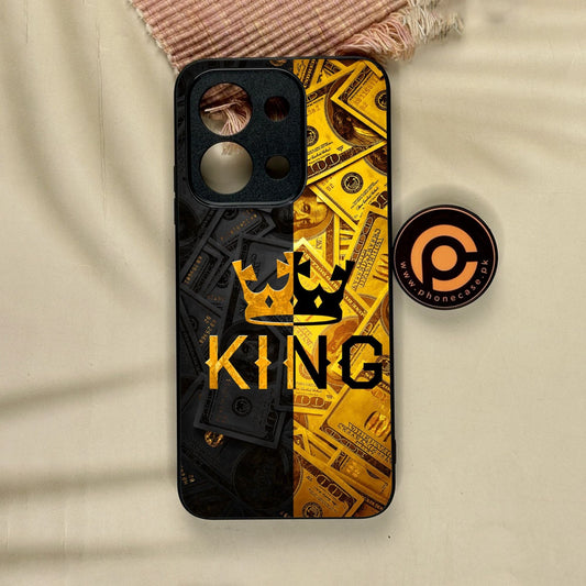 Xiaomi Redmi 15C - King Design 9 - Premium Metal Printed Soft Bumper Shock Proof Case