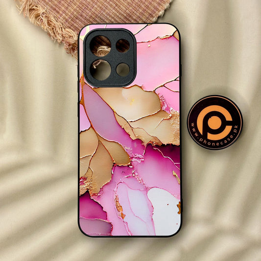 OnePlus 13T - Pink Marble 2.0 Design 4 - Premium Metal Printed Soft Bumper Shock Proof Case