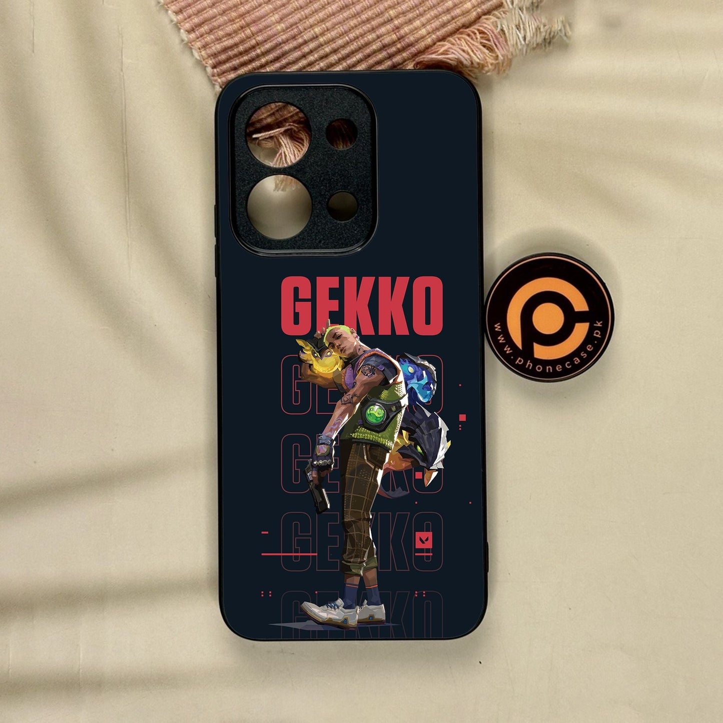 Xiaomi Redmi 15C - Battle-Ready Design 8 - Premium Metal Printed Soft Bumper Shock Proof Case