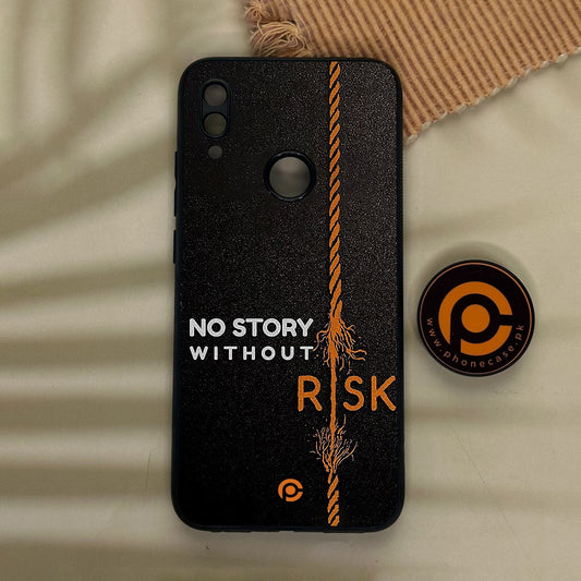 Redmi Note 7 - The Risk Taker - Premium Metal Printed Soft Bumper Shock Proof Case