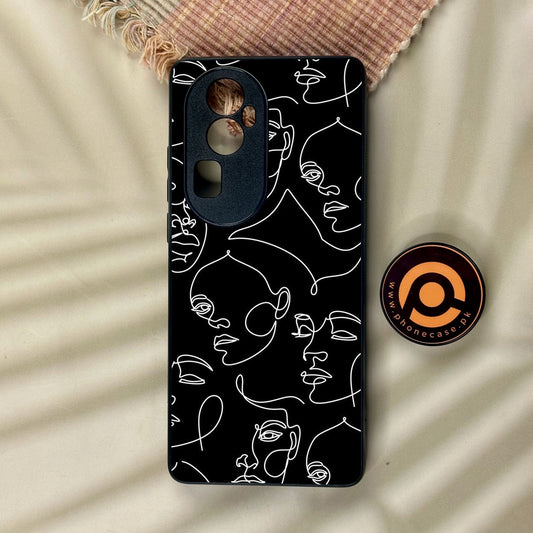 Oppo Reno 10 Pro Plus - Girls Design 6 - Premium Metal Printed Soft Bumper Shock Proof Case