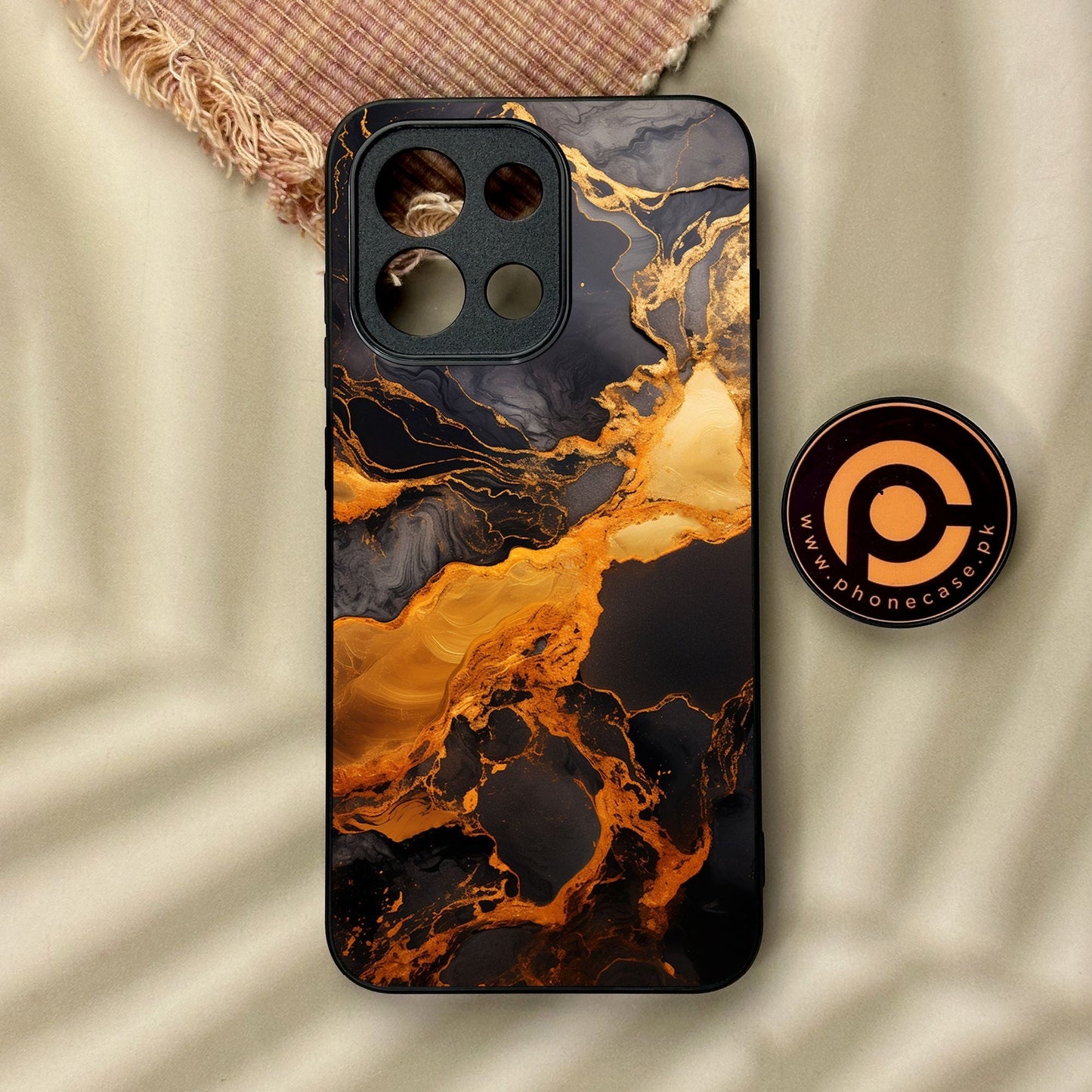 OnePlus 13T - Liquid Design 4 - Premium Metal Printed Soft Bumper Shock Proof Case