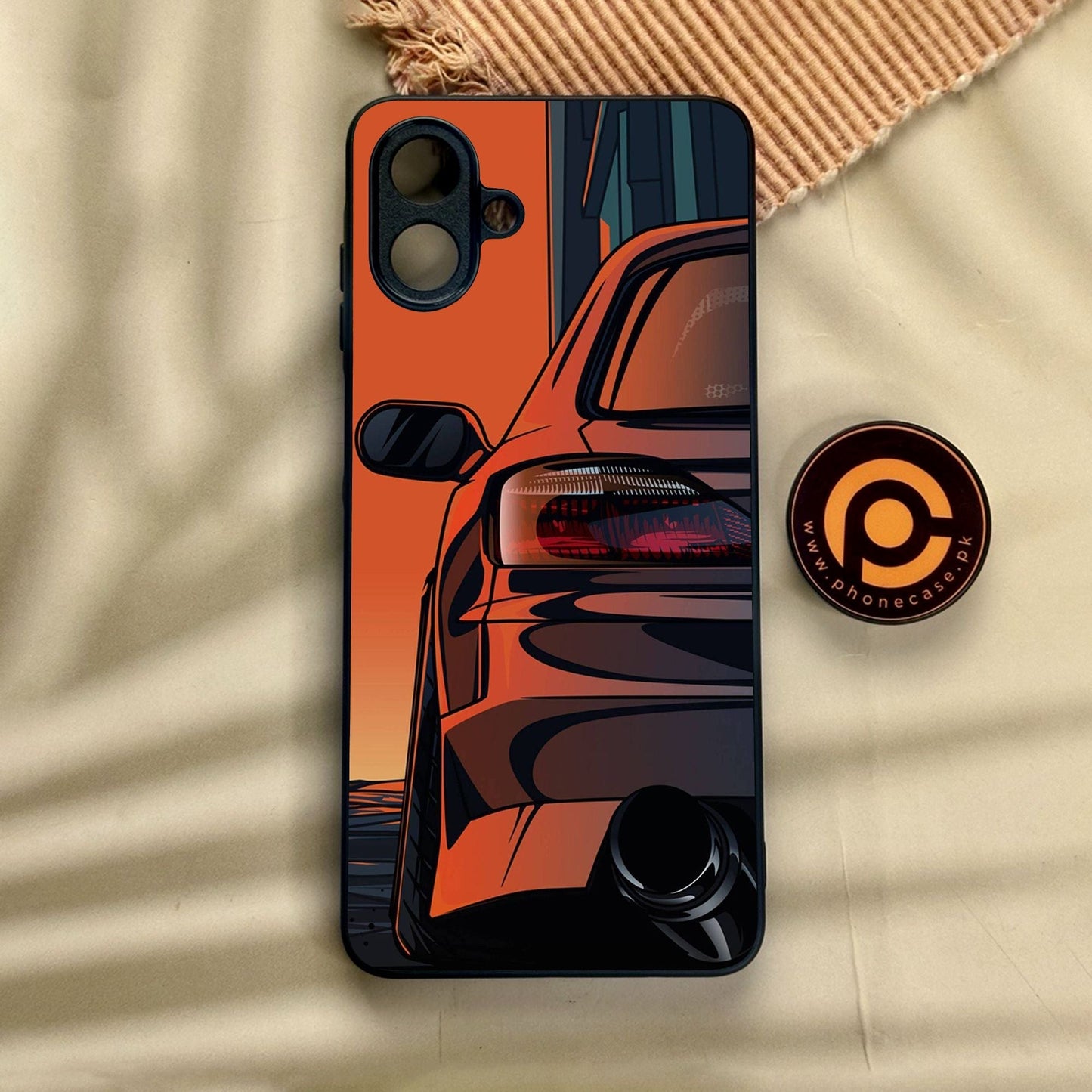 Samsung Galaxy A07 - Racing Series 2.0 Design 4 - Premium Metal Printed Soft Bumper Shock Proof Case