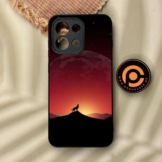 OnePlus 13T - Wolf Design 4 - Premium Metal Printed Soft Bumper Shock Proof Case