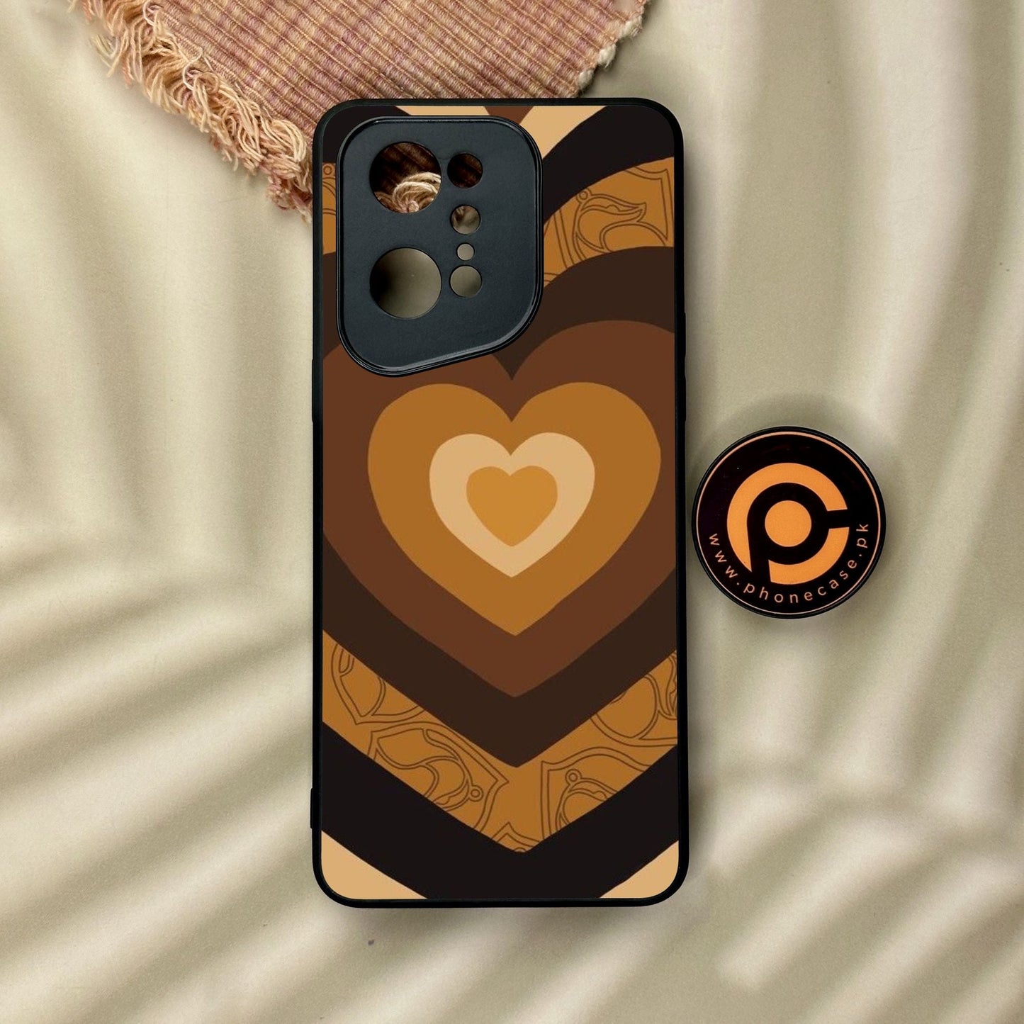 Oppo Find X5 Pro - Heart 2.0 Design 5 - Premium Metal Printed Soft Bumper Shock Proof Case