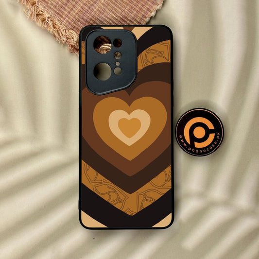 Oppo Find X5 Pro - Heart 2.0 Design 5 - Premium Metal Printed Soft Bumper Shock Proof Case