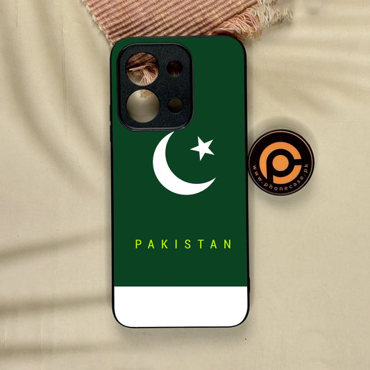 Xiaomi Redmi 15C - Pakistan Design 5 - Premium Metal Printed Soft Bumper Shock Proof Case