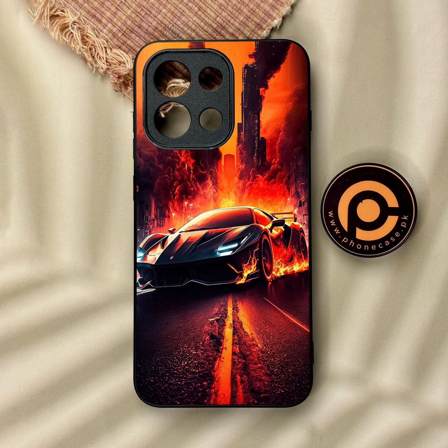 OnePlus 13T - Racing Design 1 - Premium Metal Printed Soft Bumper Shock Proof Case