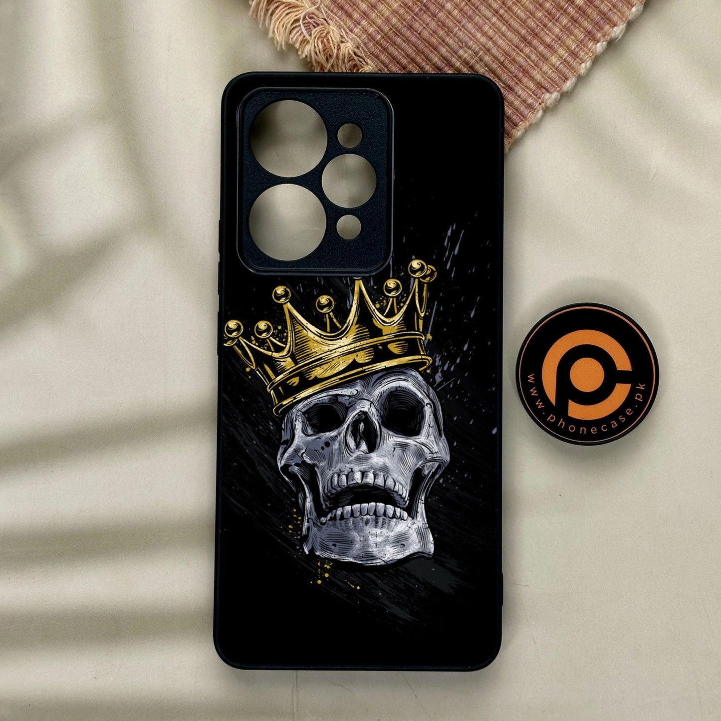 Realme 15 Pro - King Design 5 - Premium Metal Printed Soft Bumper Shock Proof Case