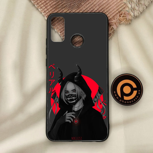 Honor 9X Lite - Anime Series Design 10 - Premium Metal Printed Soft Bumper Shock Proof Case