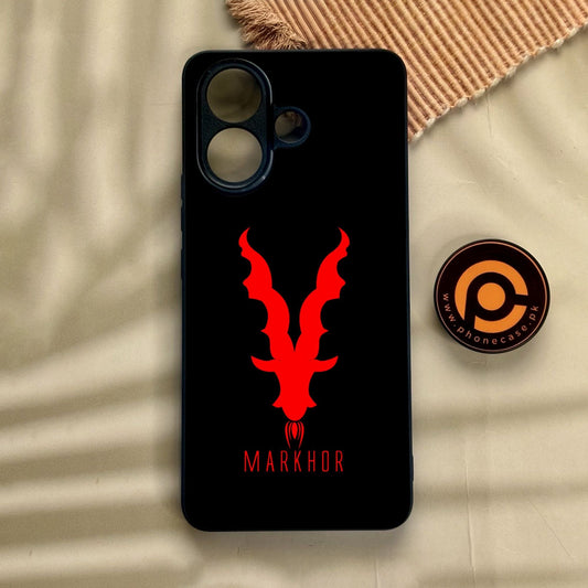 Vivo V60 Lite  - Markhor Design 10 - Premium Metal Printed Soft Bumper Shock Proof Case