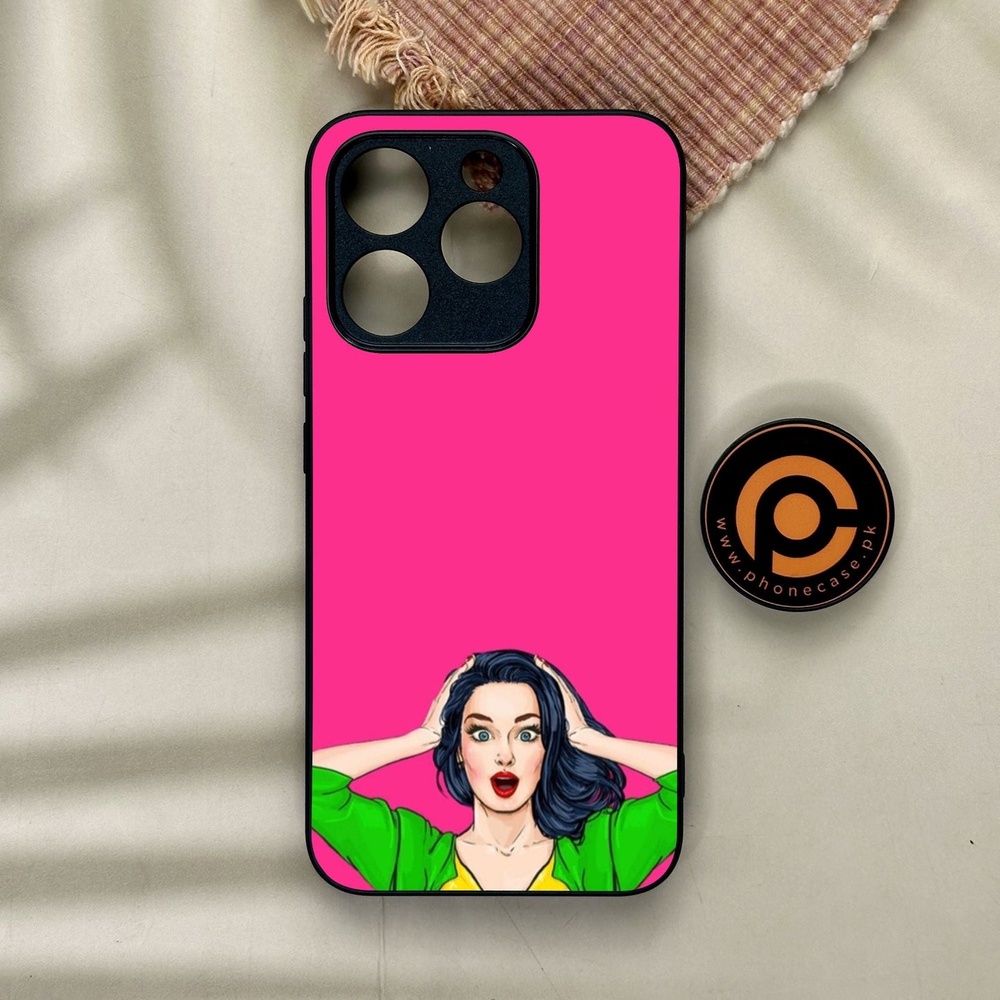 Realme 15T - Anime Girls Design 10 - Premium Metal Printed Soft Bumper Shock Proof Case