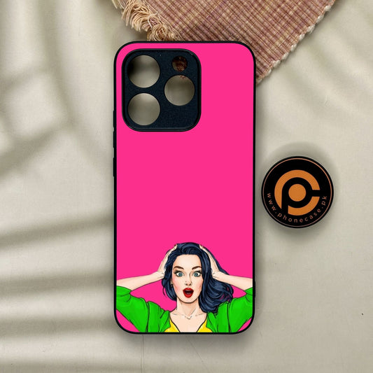 Realme 15T - Anime Girls Design 10 - Premium Metal Printed Soft Bumper Shock Proof Case