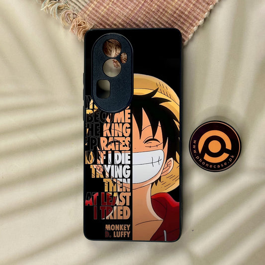 Oppo Reno 10 Pro Plus - Anime - Premium Metal Printed Soft Bumper Shock Proof Case