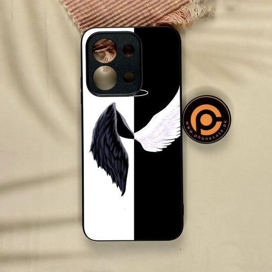 Xiaomi Redmi 15C - Angel 2.0 Design 5 - Premium Metal Printed Soft Bumper Shock Proof Case