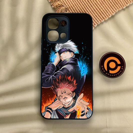 Oppo A6 Pro - Anime 2.0 Design 10 - Premium Metal Printed Soft Bumper Shock Proof Case