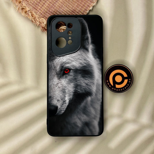 Oppo Find X5 Pro - Wolf Design 10 - Premium Metal Printed Soft Bumper Shock Proof Case