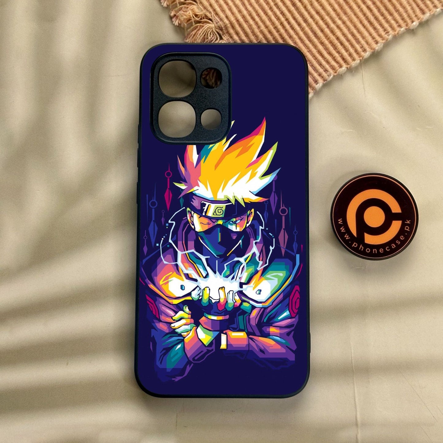 Oppo A6 Pro - Anime 2.0 Design 6 - Premium Metal Printed Soft Bumper Shock Proof Case