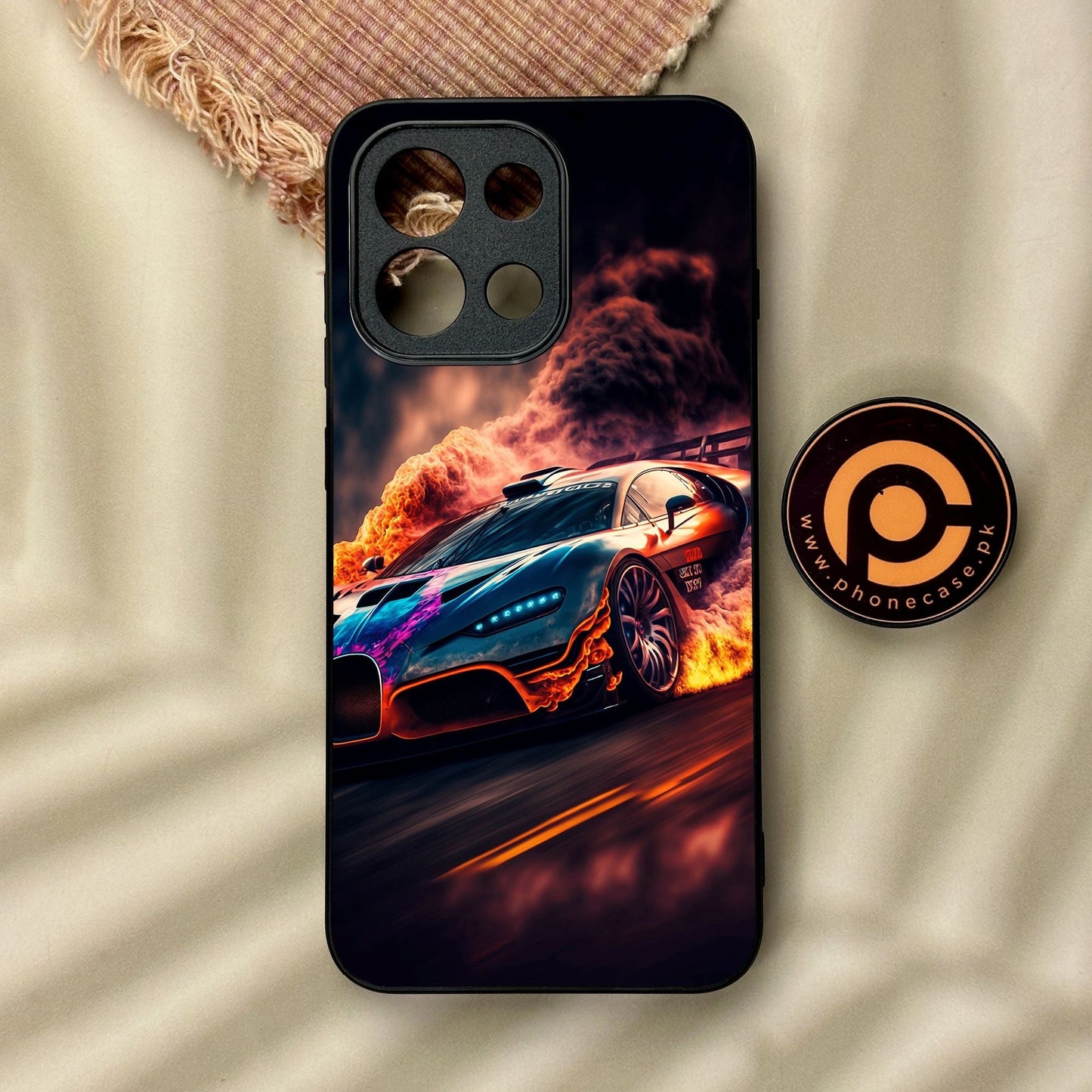 OnePlus 13T - Racing Design 4 - Premium Metal Printed Soft Bumper Shock Proof Case