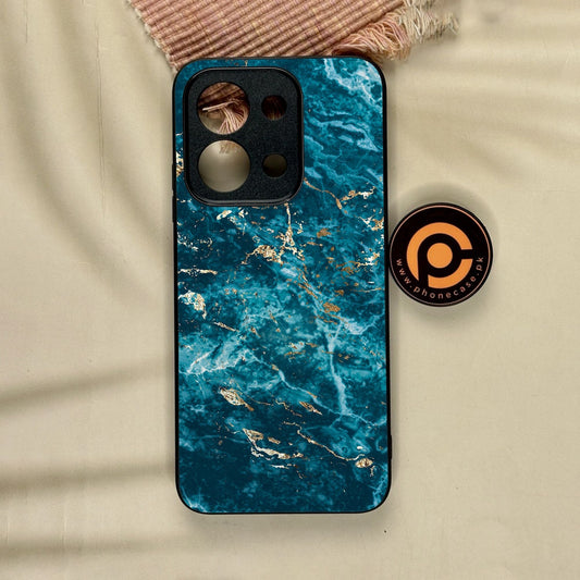 Xiaomi Redmi 15C - Blue 2.0 Design 8 - Premium Metal Printed Soft Bumper Shock Proof Case