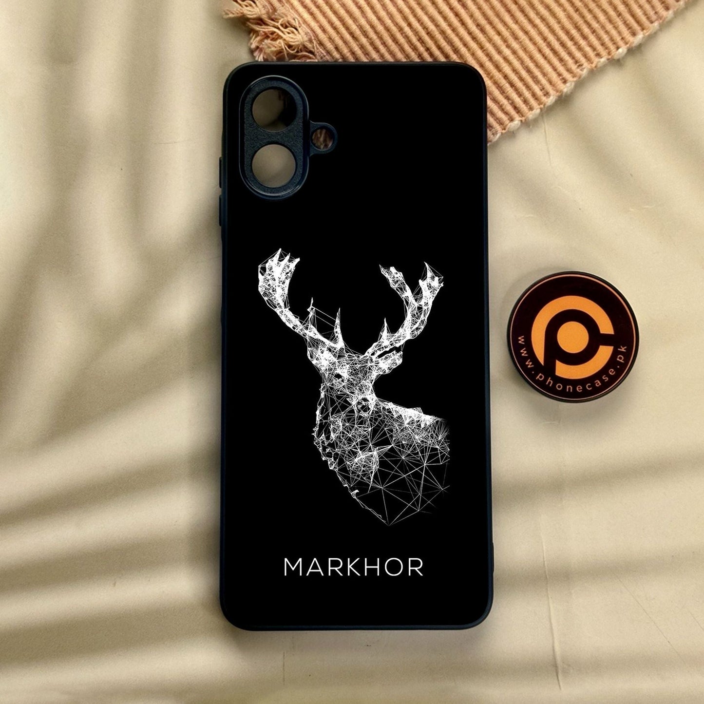 Samsung Galaxy A07 - Markhor Design 4 - Premium Metal Printed Soft Bumper Shock Proof Case