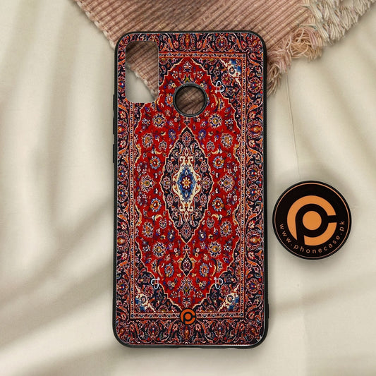 Honor 9X Lite - Persian Rug Design 2 - Premium Metal Printed Soft Bumper Shock Proof Case