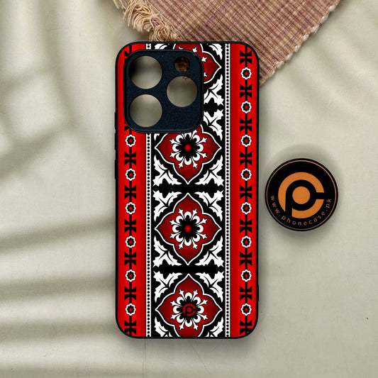 Realme 15T - Ajrak Design 1 - Premium Metal Printed Soft Bumper Shock Proof Case