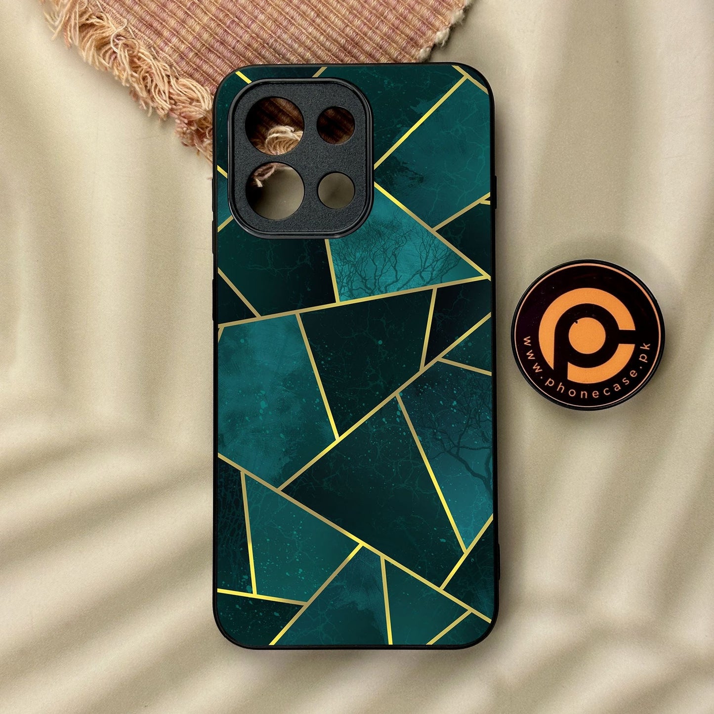 OnePlus 13T - Geometric Design 1 - Premium Metal Printed Soft Bumper Shock Proof Case