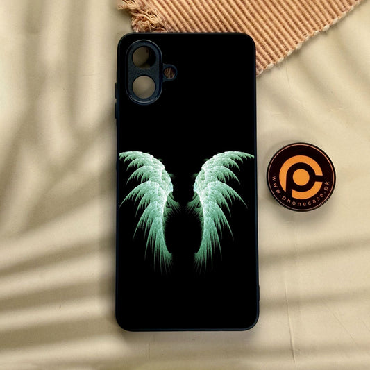 Samsung Galaxy A07 - Angel Wings Design 5 - Premium Metal Printed Soft Bumper Shock Proof Case